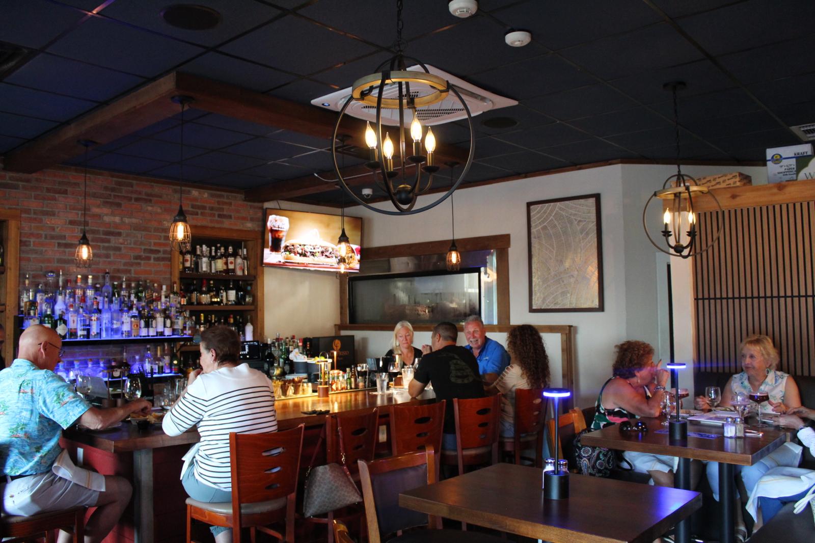 Bar area