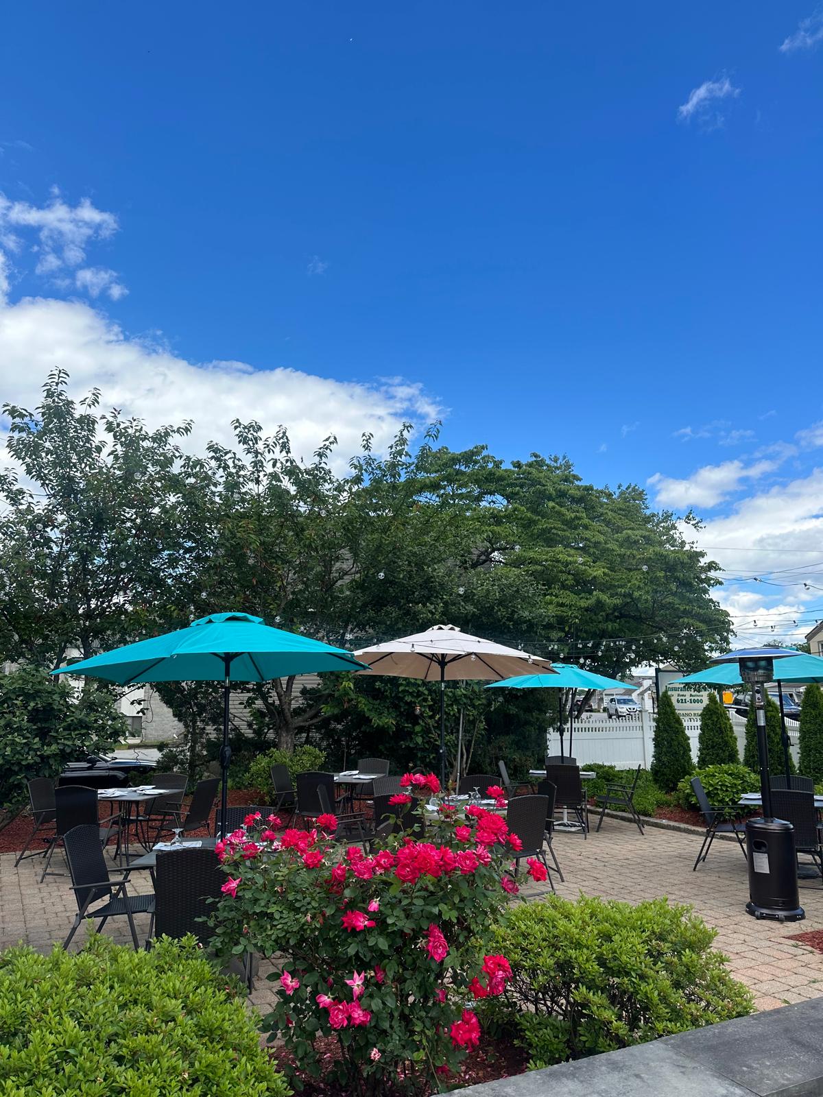 Outside patio